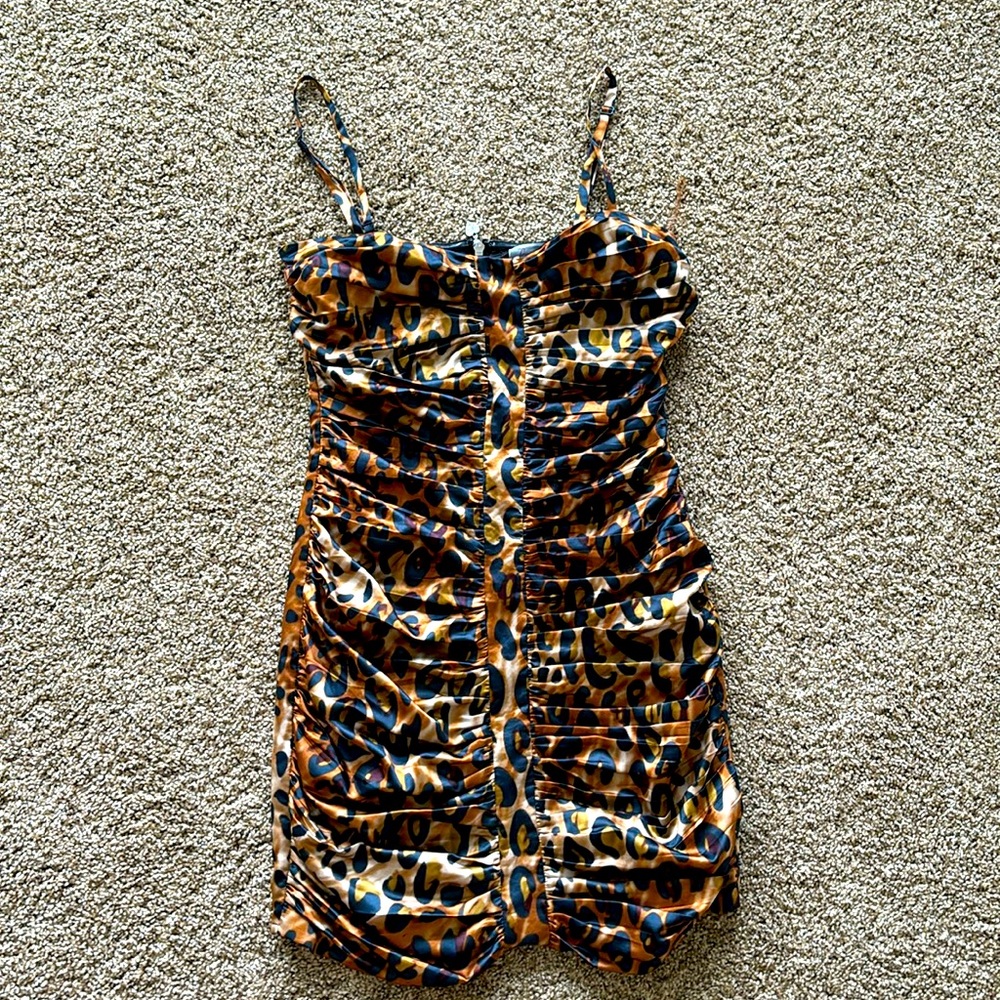 Lipsy London animal print dress